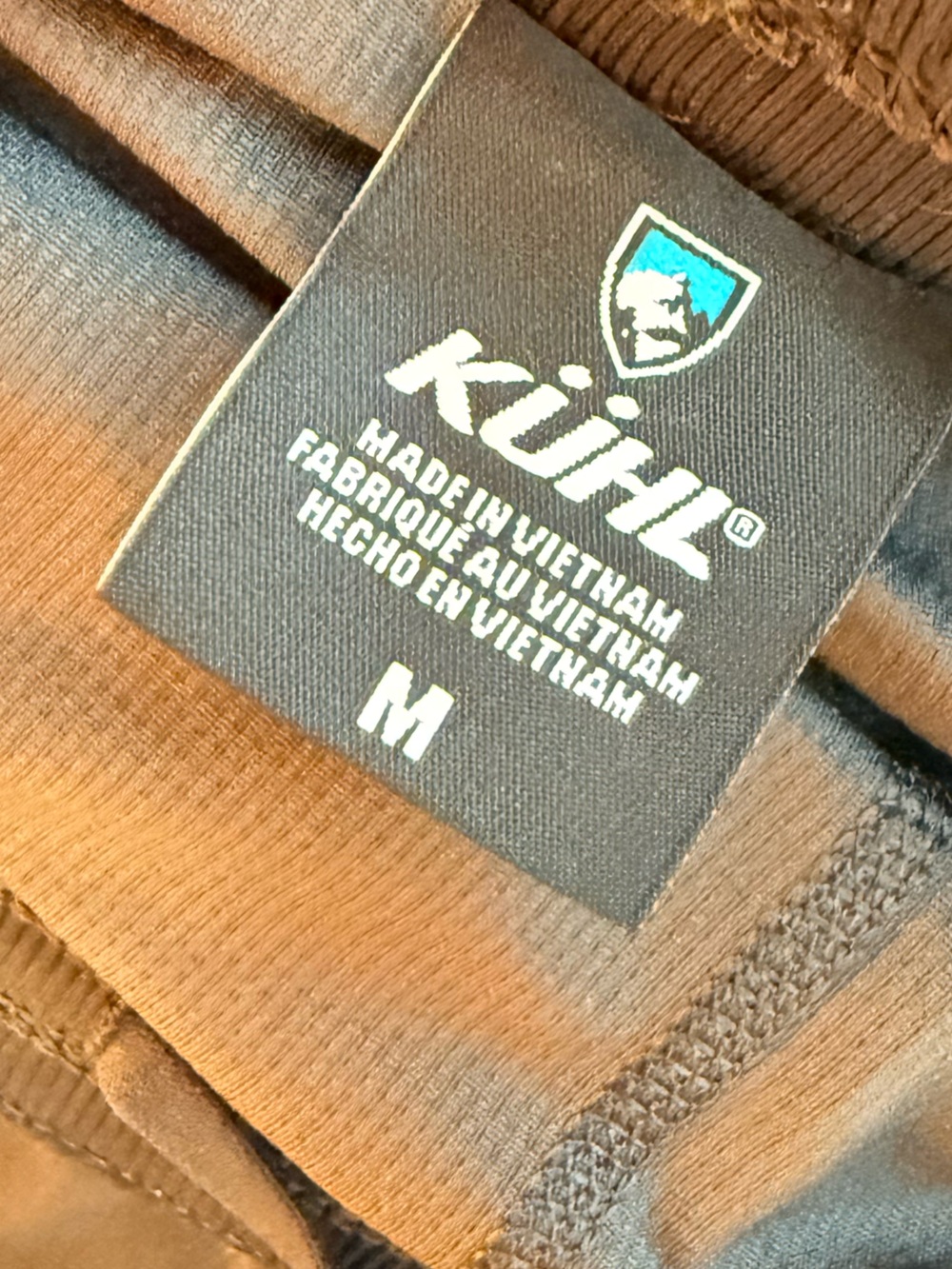 Kuhl Women's Black Active Skort with Zipper Pocket - Picture 3 of 3